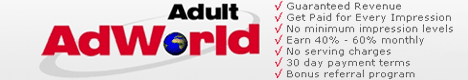 2 adult affiliate name: Adult AdWorld (Alround)